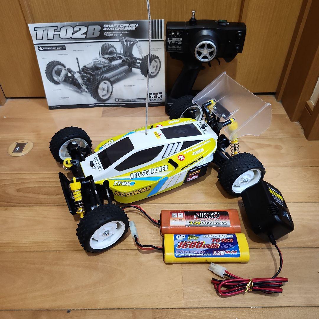タミヤ ラジコン TT-02B プロポ付きフルセット 中古