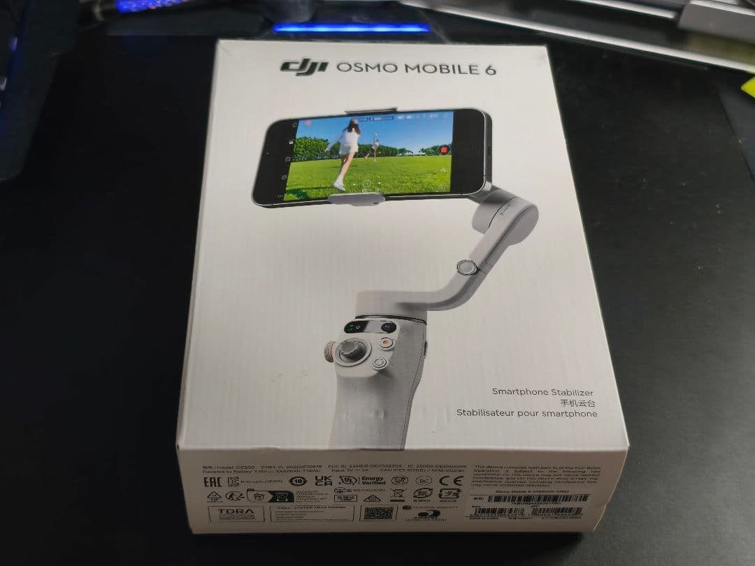 DJI Osmo Mobile 6 プラチナグレー 専用ケース付き