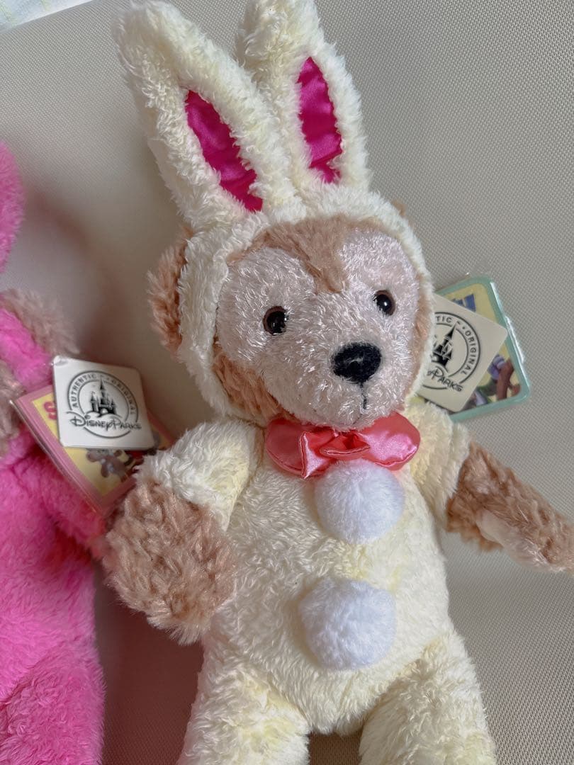 ダッフィー シェリーメイ ウサギコスチュームぬいぐるみセット