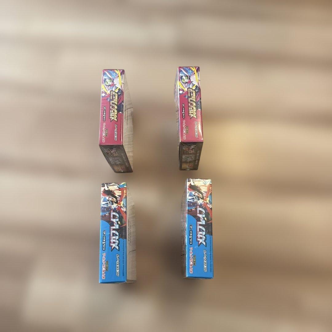 ポケモンカードゲーム メガブレイブメガシンフォニアシュリンク付き4BOX