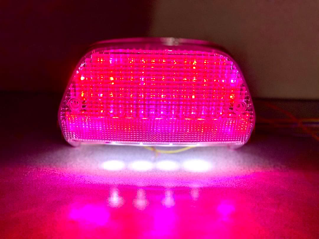 RGB ゼファー400X☆テールランプLEDユニット☆超爆光57発!