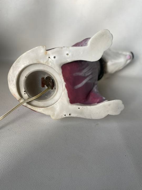 ブルテリア インテリア照明 間接照明 常夜灯 ファッションライト 希少 中古品