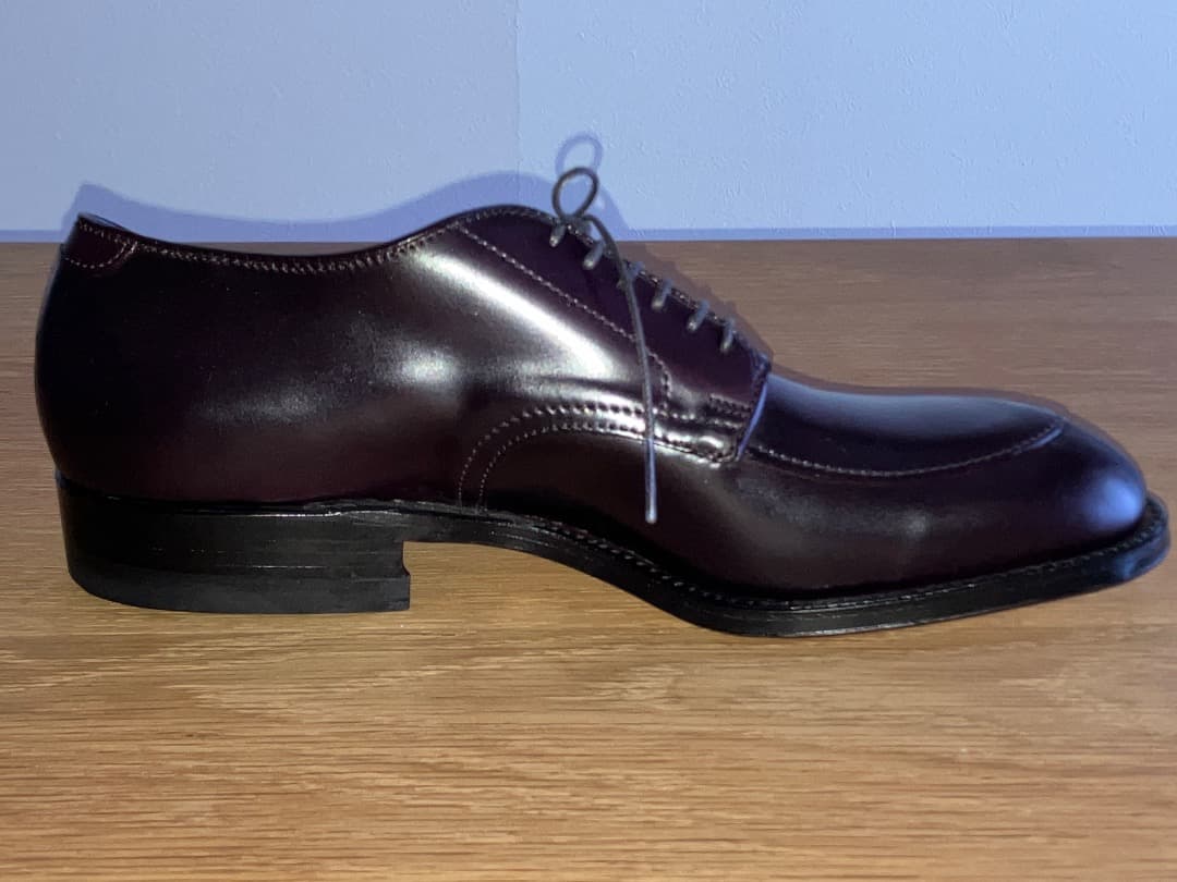 未使用 ALDEN 54321 US9.5D オールデン Vチップ コードバン