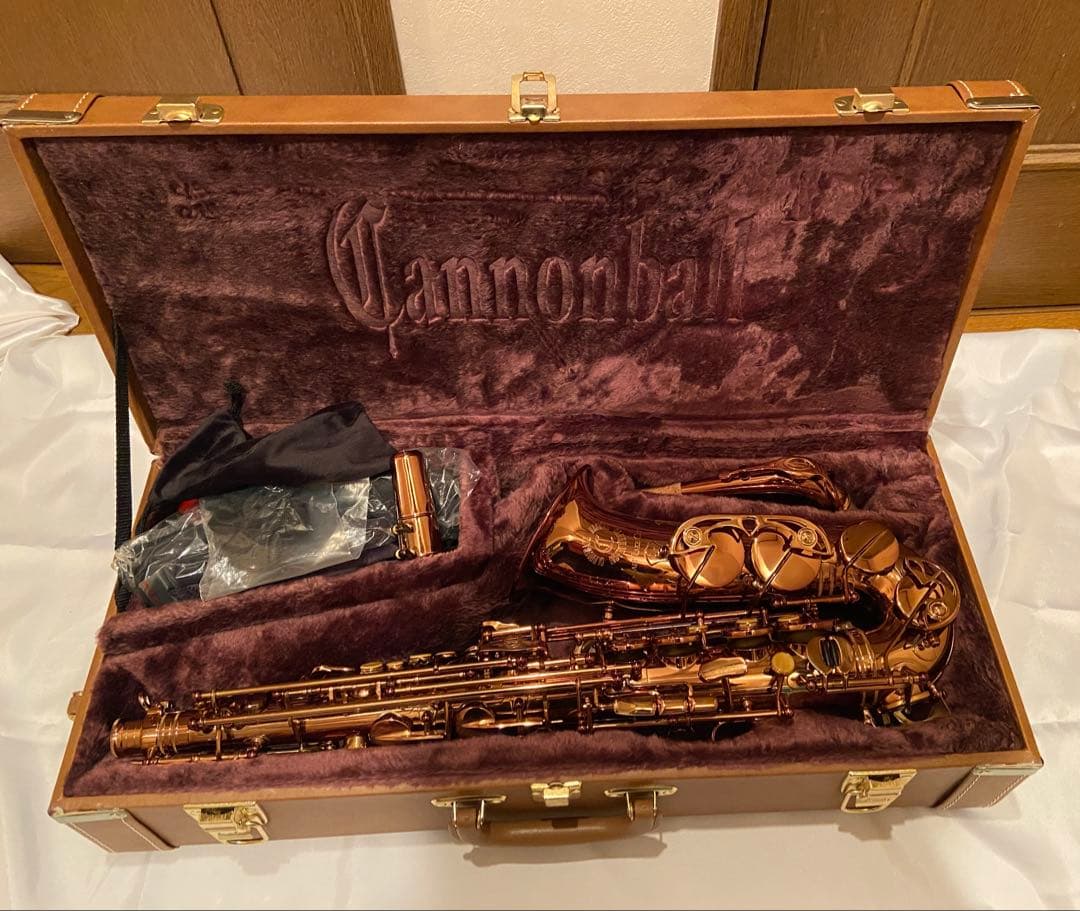 アルトサックス　 Cannonball AVR-L 純正ケース付美品