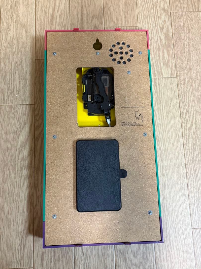 mar　カラフル振り子時計 モダンデザイン