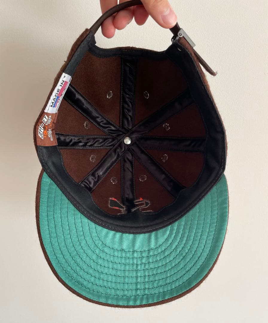 JEFFREY SINCICH SF baseball cap ブラウン