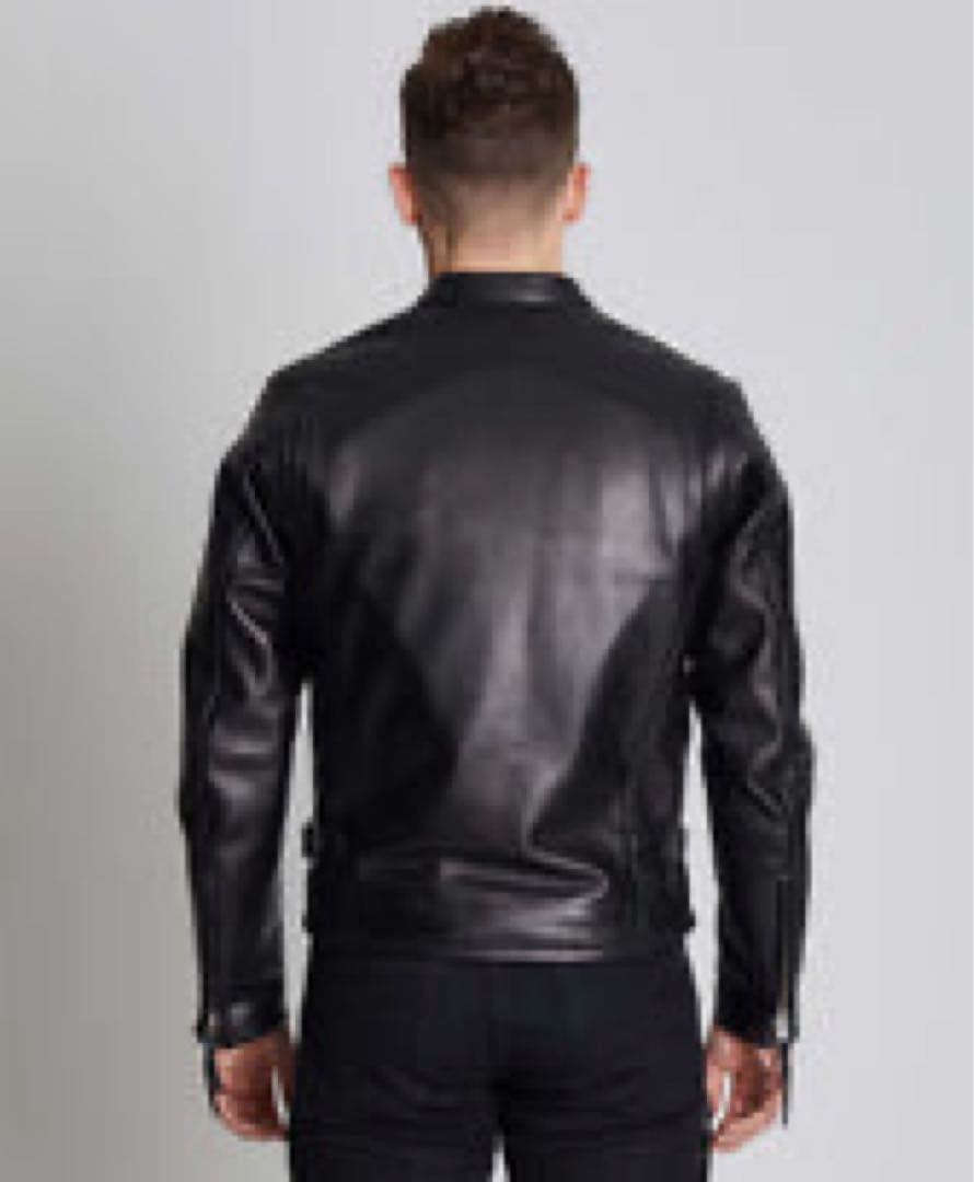 美品 3Lカドヤ ライナー付 シングルライダースジャケット FPS-2 SFT