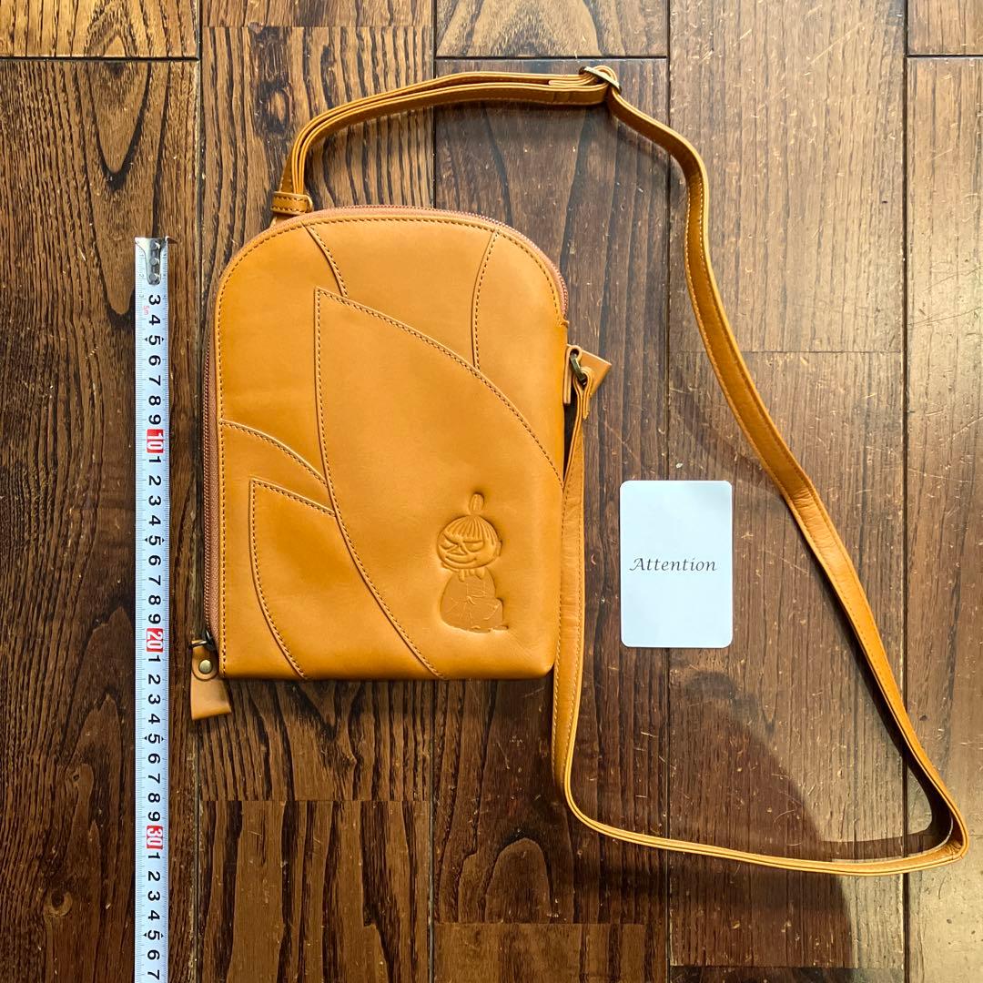 n*o様 新品　レザー ショルダーバッグ　リトルミイ　 ショルダーバッグ 　ムー