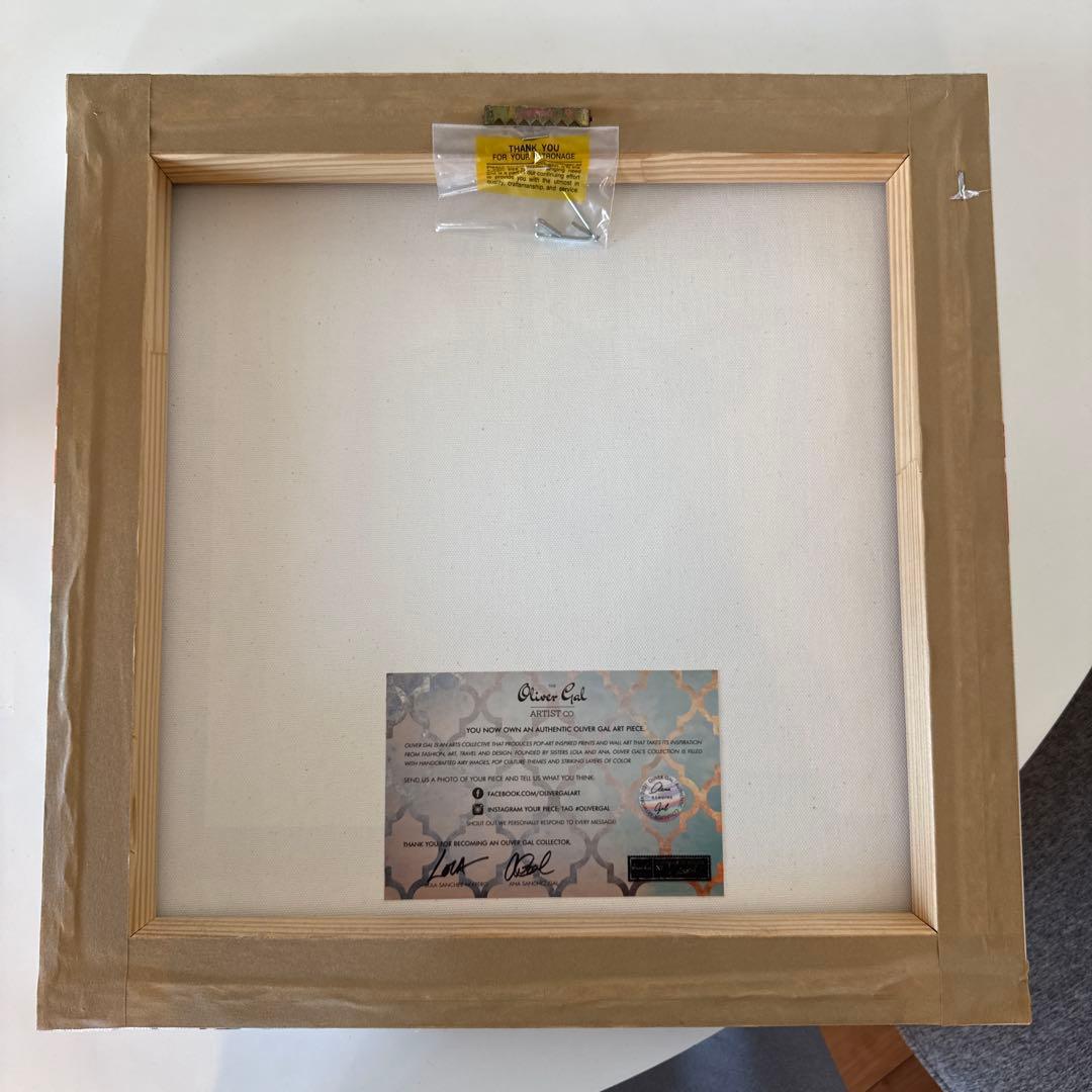 Oliver Gal My Blue Bag Remix キャンバス 41x41