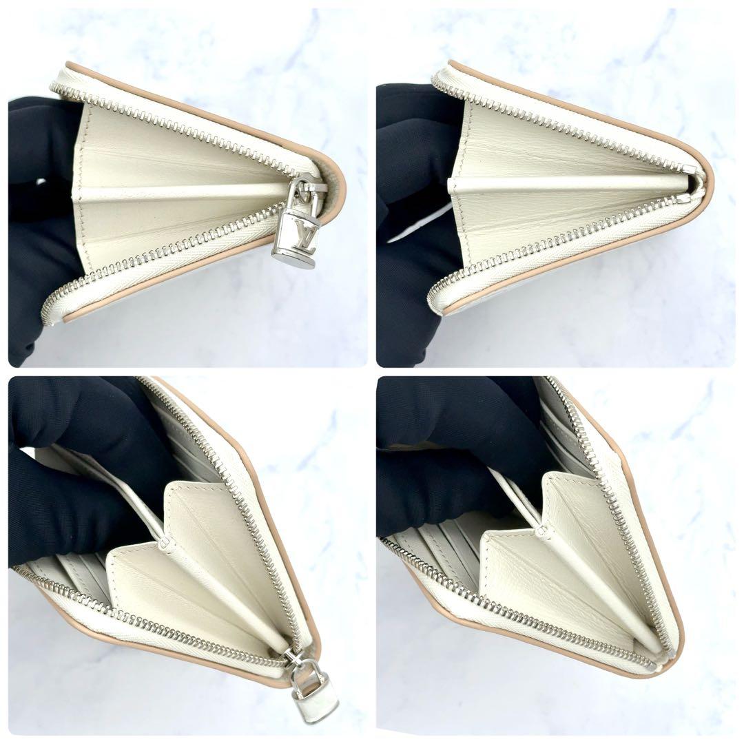 【ほぼ新品・限定】ルイヴィトン パイソン ジッピーパース エキゾチック 白