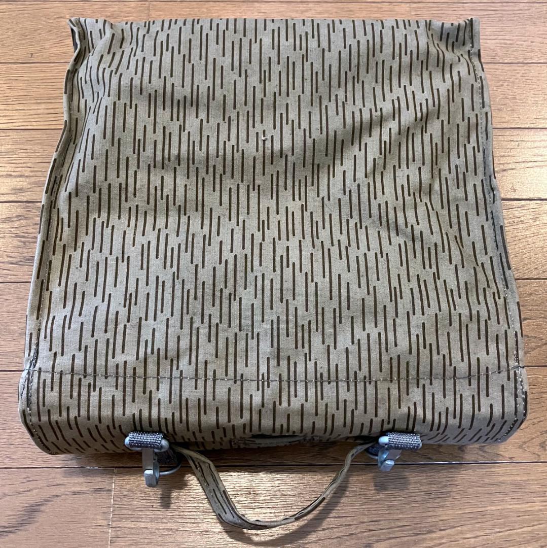 東ドイツ軍 ★ NVA レインドロップ迷彩 バッグ ★ デッドストック