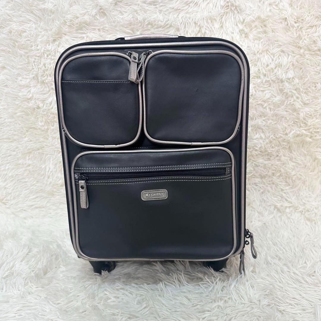 ✨良品✨SWANY スワニー キャリーケース 四輪 ブラック