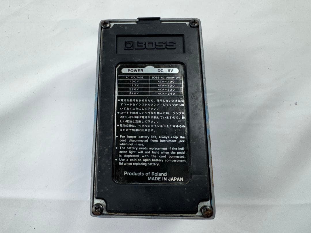 【ジャンク】BOSS Compression SustainerCS-1 銀ネジ