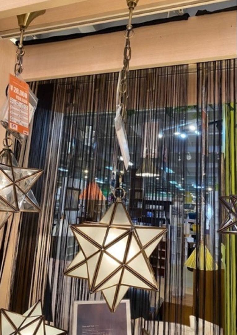 ペンダントライト 星型 エトワール ETOILEフロスト