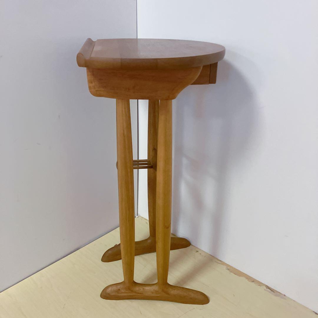 karimoku カリモク　木製　サイドテーブル　コンソール　電話台　FAX台