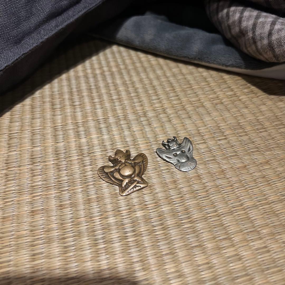 天鉄 チベット インド大鵬鳥神 ミニ仏像