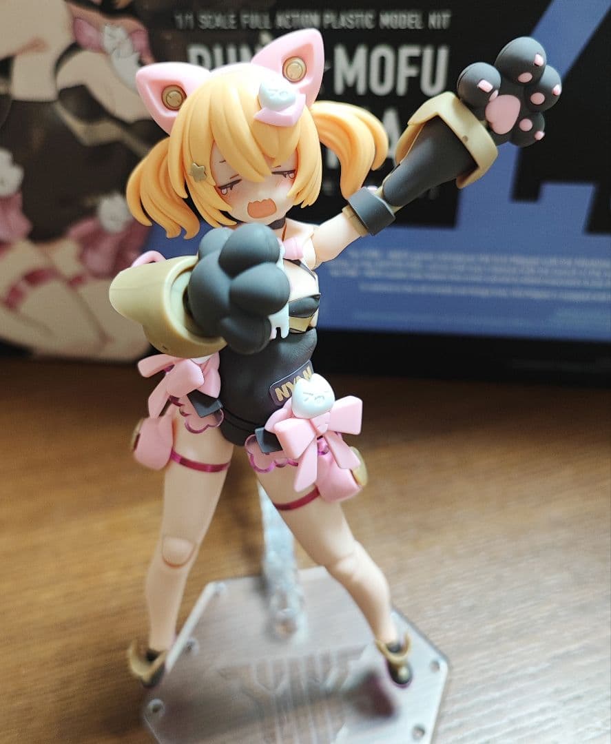 コトブキヤ メガミデバイス PUNI☆MOFU 黒マオ 完成品