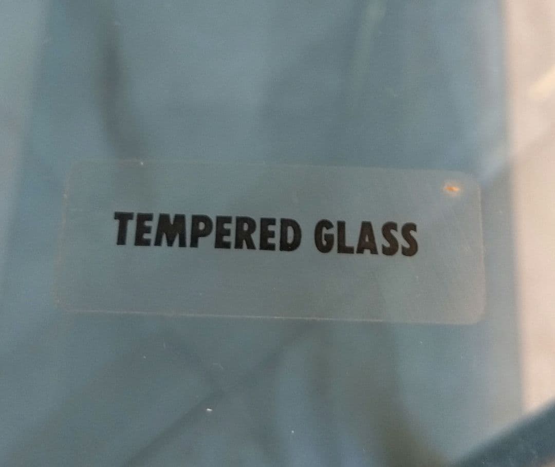 たーぼ　ガラスラック　ブルー　4段　強化ガラス