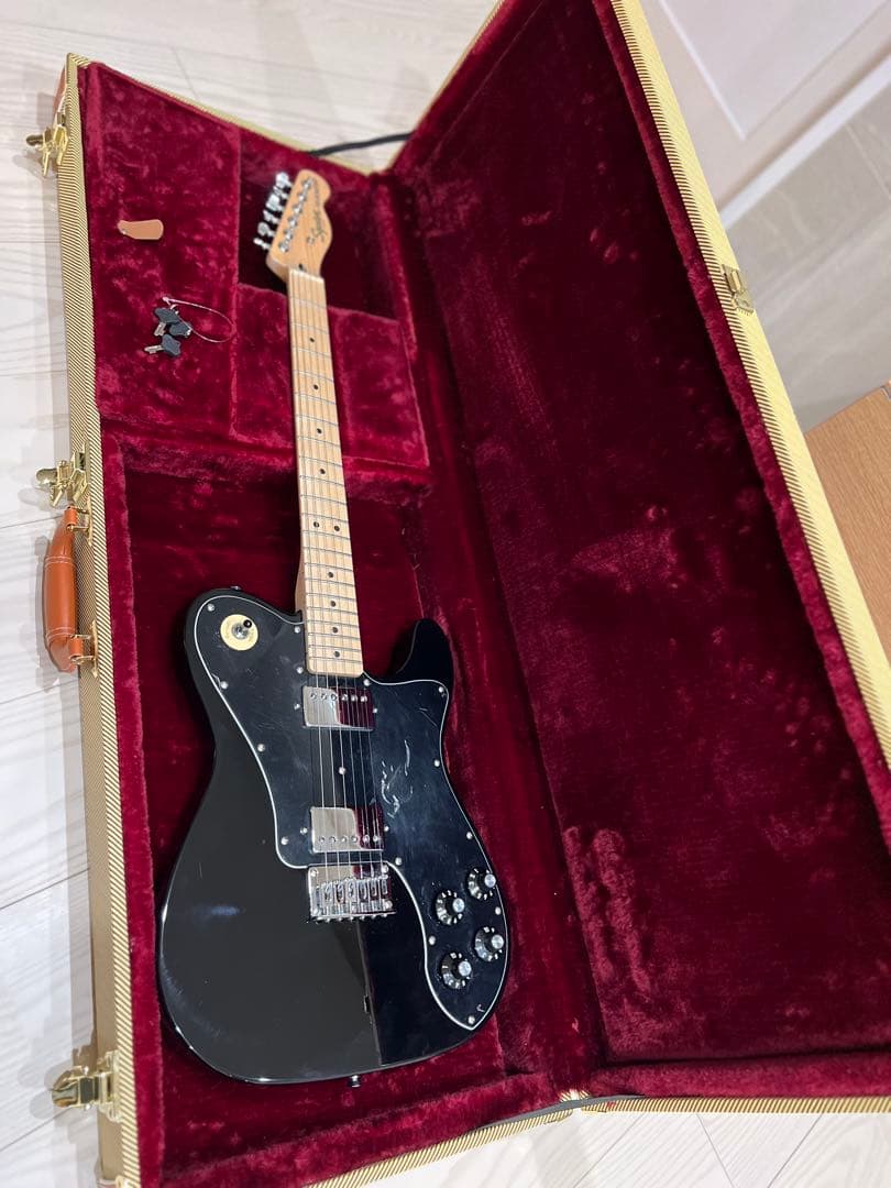 スクワイヤー　テレキャスターデラックス　ハードケース付き