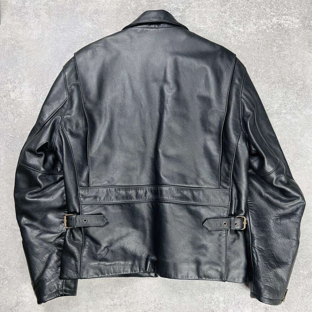 ハーレー シングルライダース ブラック 本革 オフィシャル レザージャケット