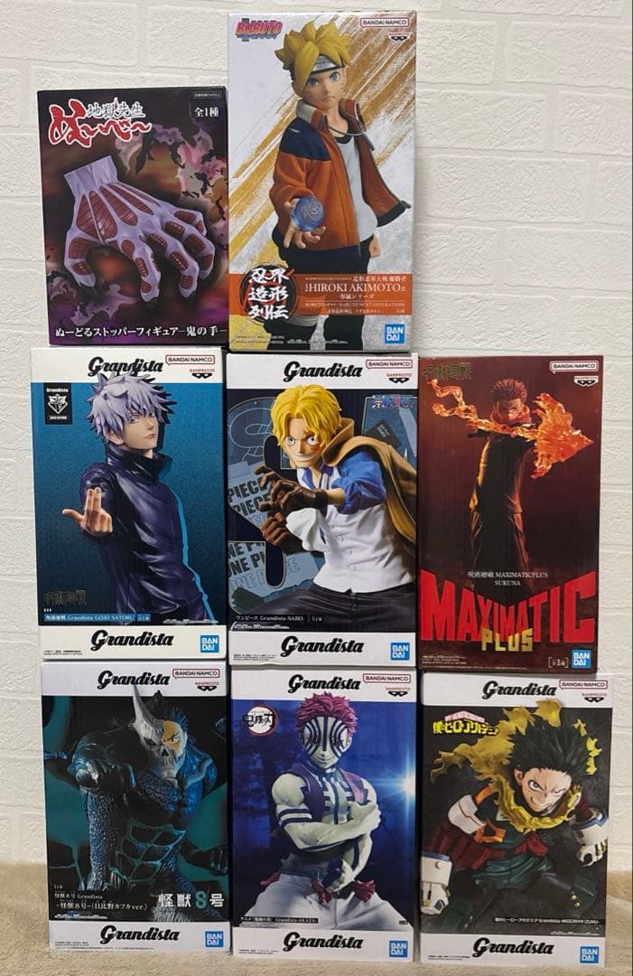 プライズフィギュア まとめ売り 8点セット