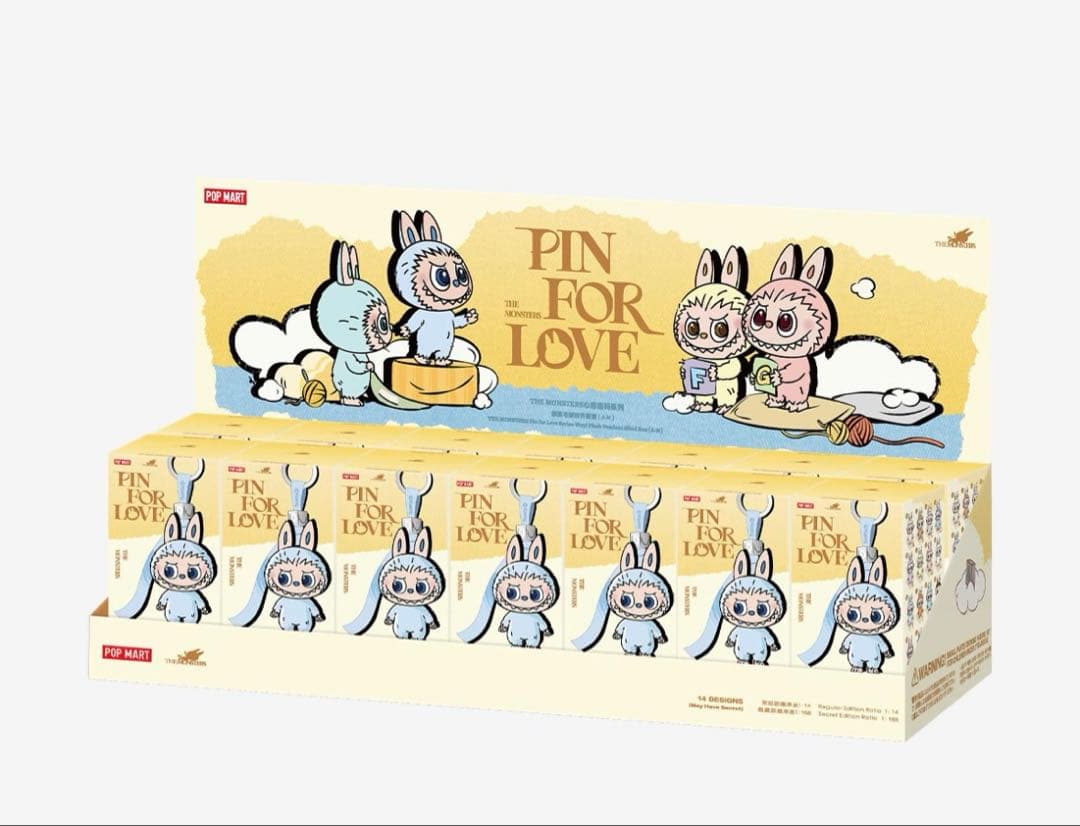 POP MART ポップマート　ラブブ　ぬいぐるみペンダント　アソート　正規品