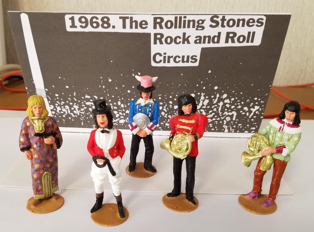 ローリングストーンズ　フィギュア