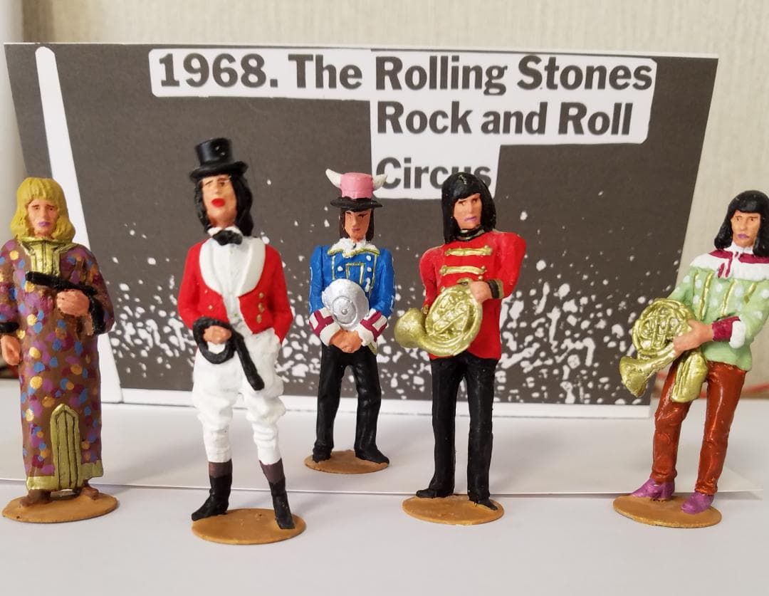 ローリングストーンズ　フィギュア