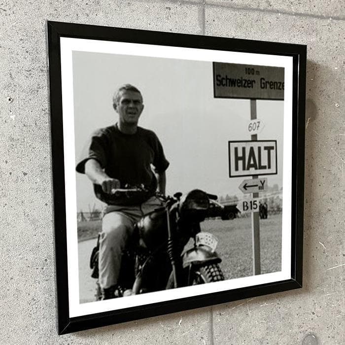 額装品 スティーブ・マックイーン 大脱走 ポスター Steve McQueen