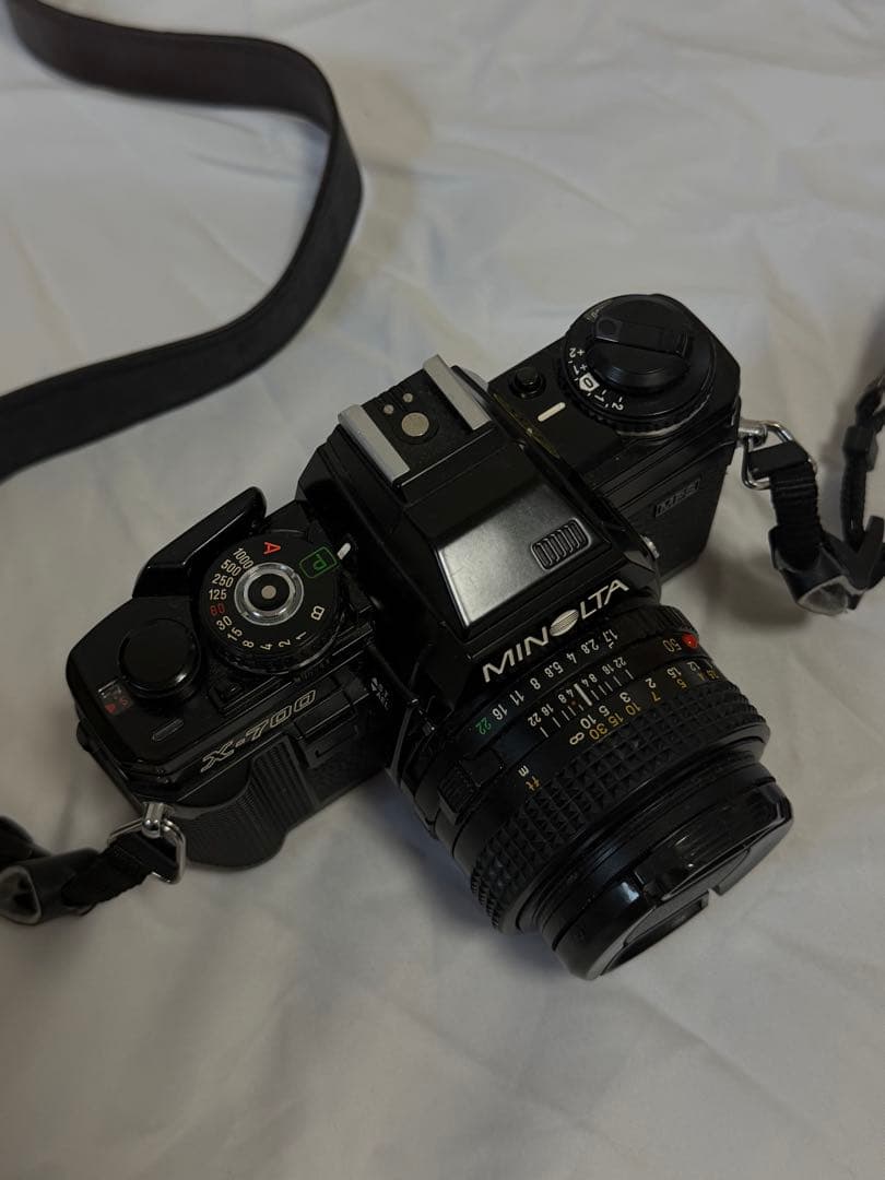 1/16まで期間値下げMINOLTA X-700 一眼レフカメラ フラッシュ付き