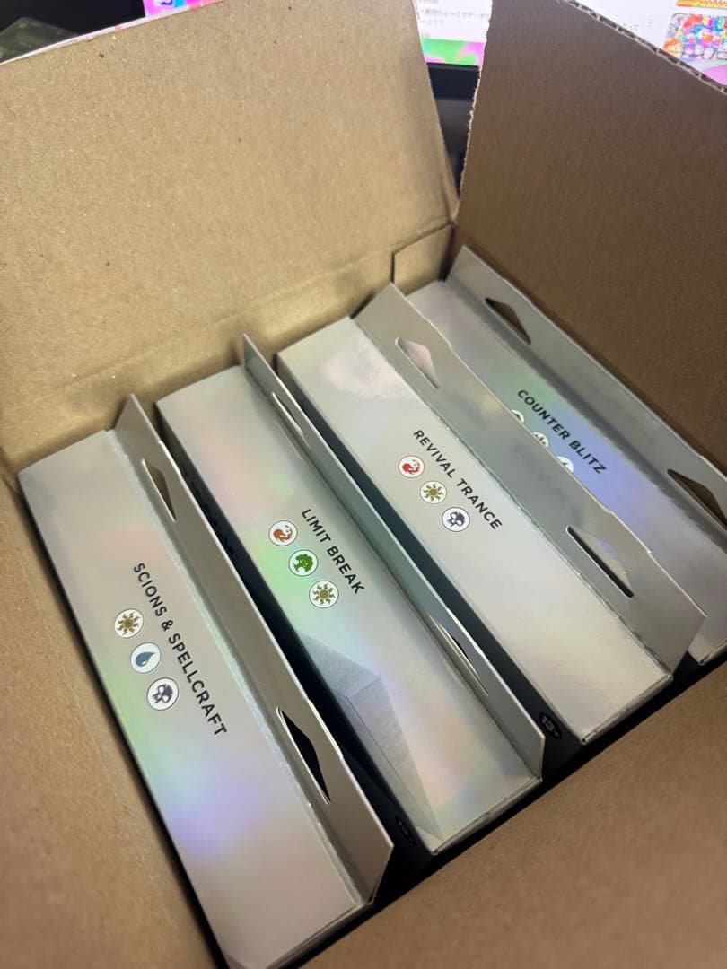 MTG FF コレクター版統率者デッキ 英語 4種セット ファイナルファンタジー