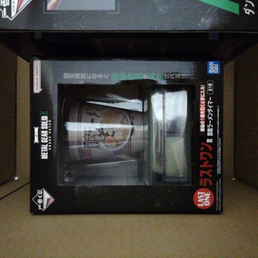 一番くじ メタルギア ティッシュケース ラーメンタイマー カルタ