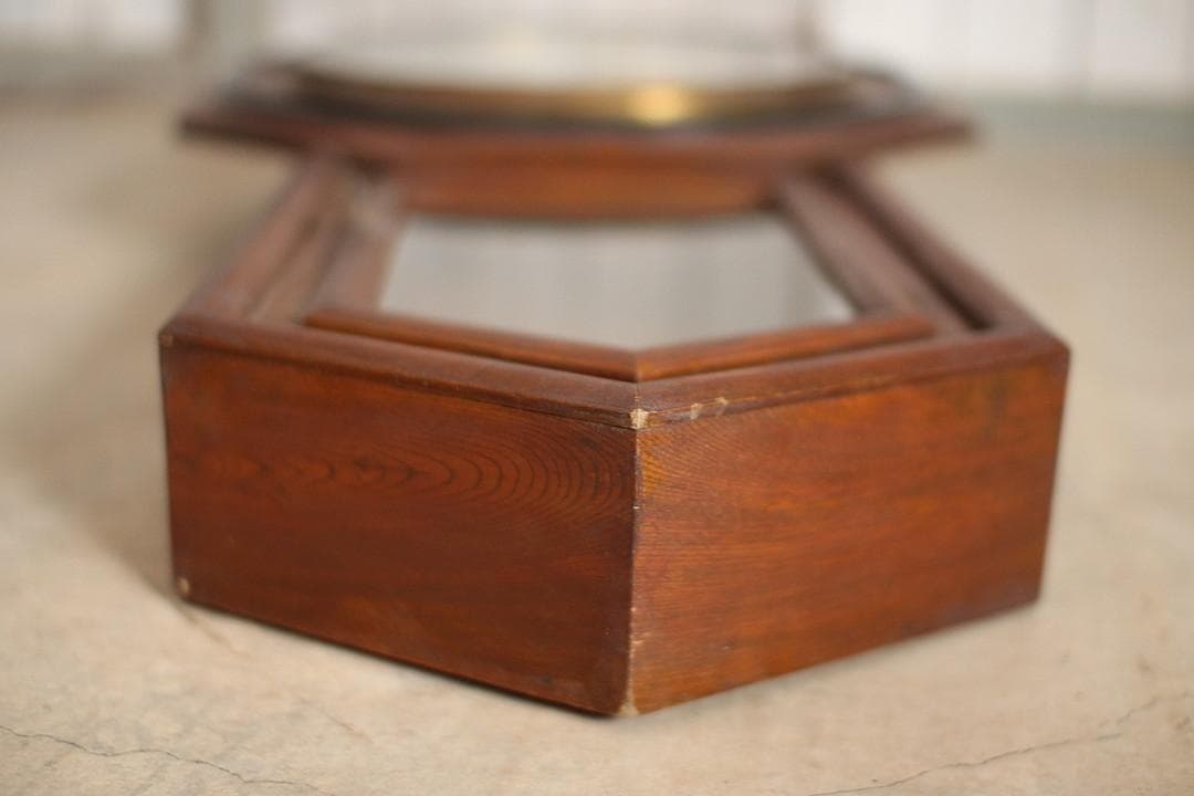 愛知時計製　古い掛時計　八角時計　高さ　82.5㎝