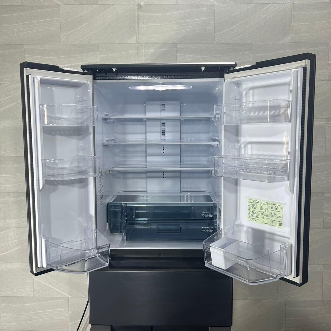 SHARP 大型冷蔵庫 457L 6ドア観音開き 2024年 高年式 d4491