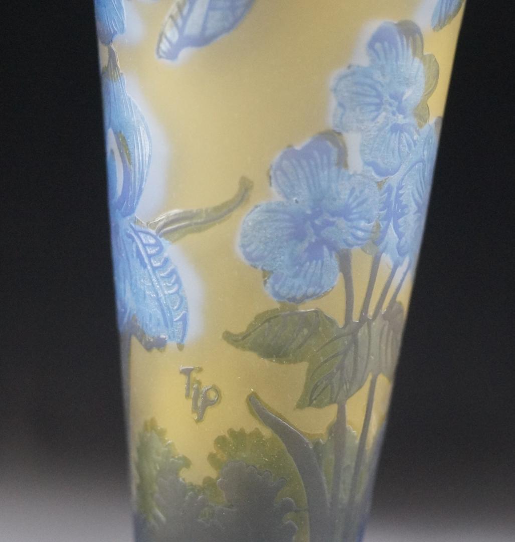 特大　エミールガレ２灯　50cm　卓上ランプ　フロア照明　ナイトスタンド