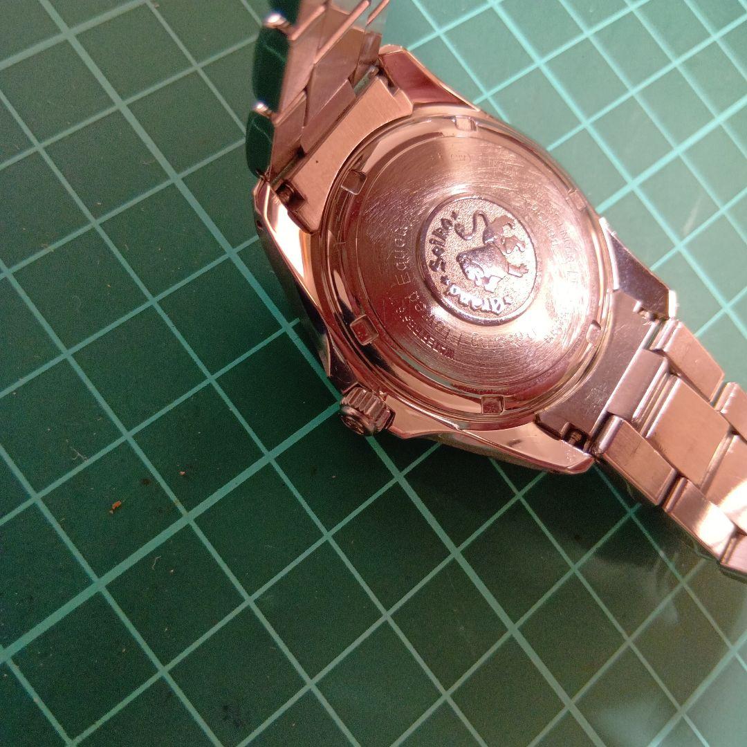 SEIKO Grand Seiko ブラック 腕時計(裏蓋確認)