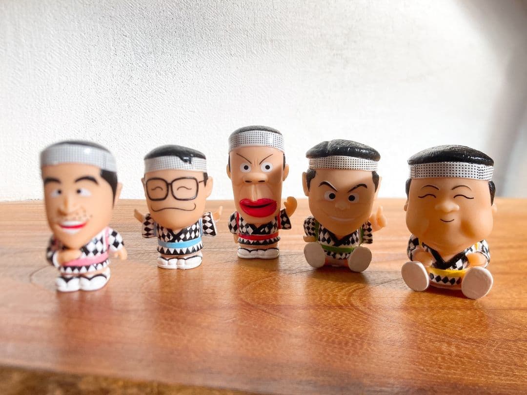 ドリフターズソフビ指人形