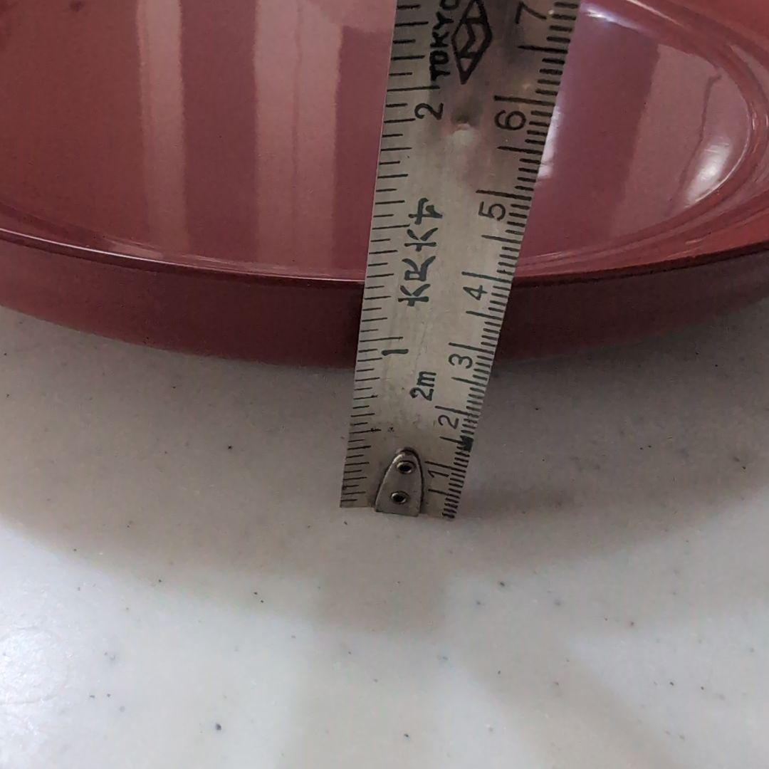 浄法寺塗　大皿　椿皿