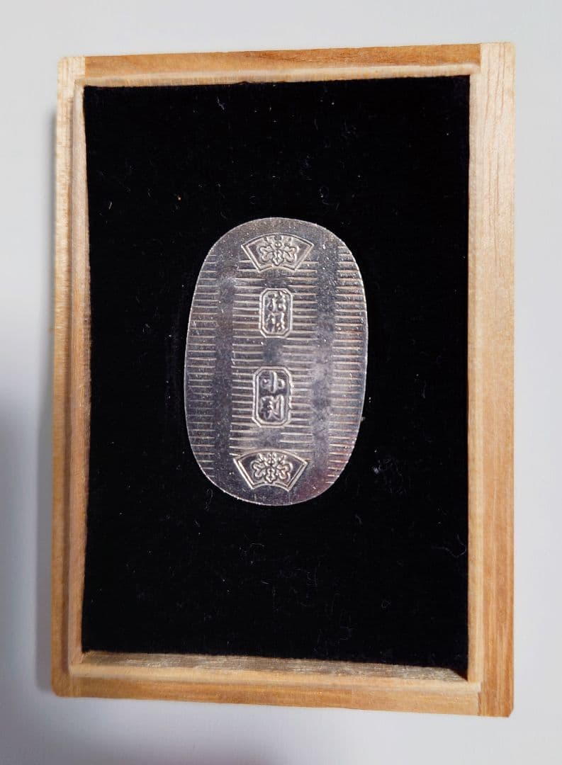 純銀小判　徳力本店