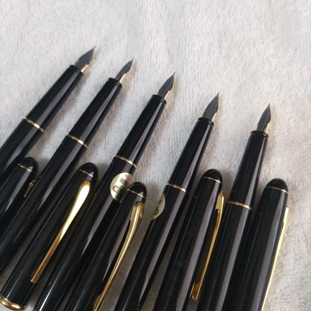 【未使用】万年筆5本セット　パイロット　PILOT　細字・F