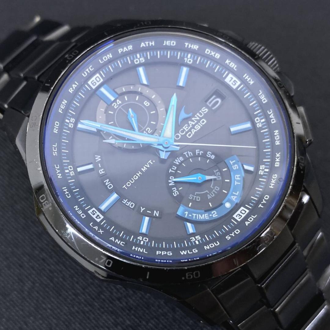 CASIO OCEANUS OCW-T1000 デイデイト 電波ソーラー腕時計
