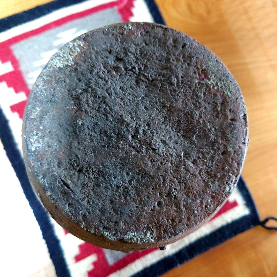 もっちゃん 古備前 壺 三耳壺 27cm 骨董