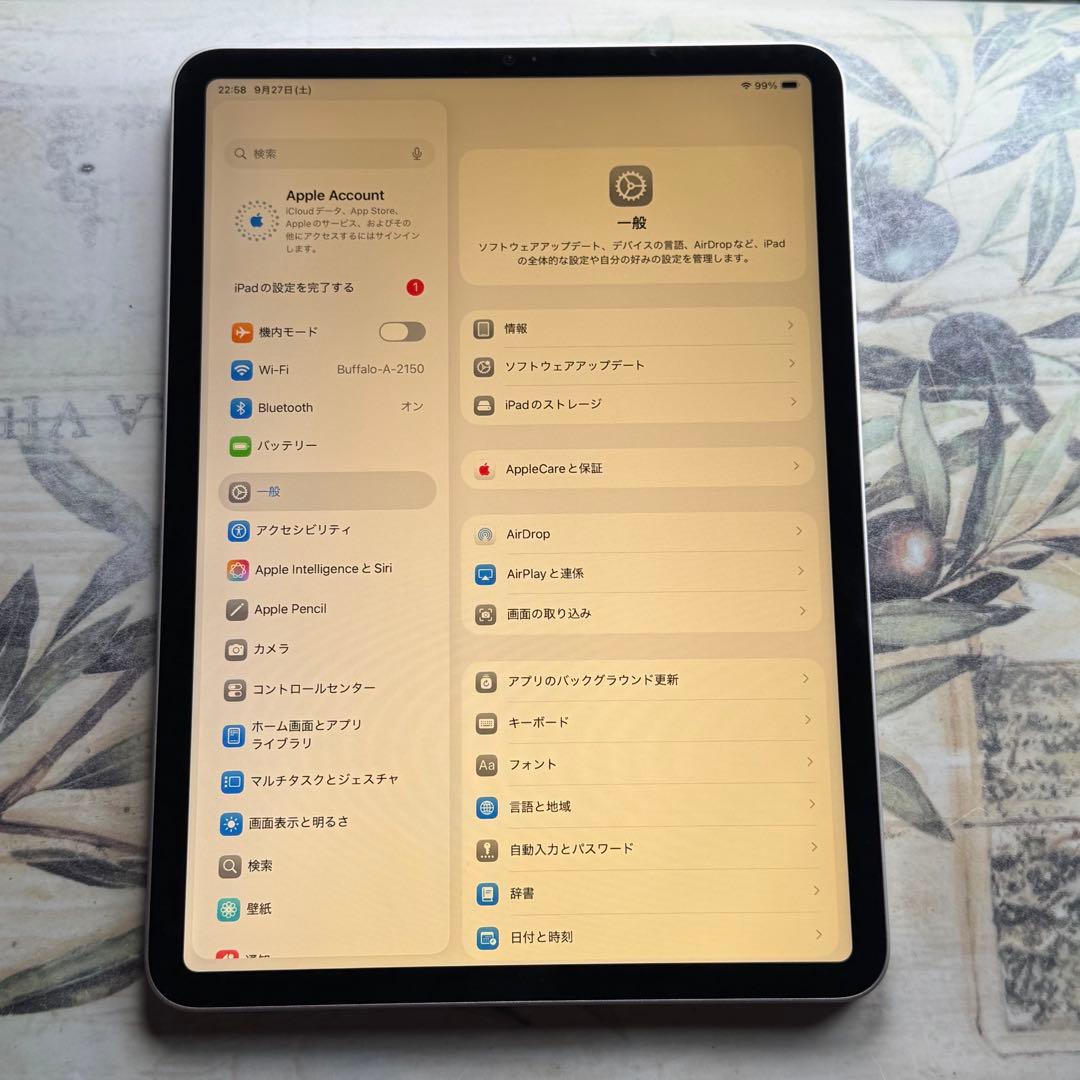 iPad Pro11インチ 3世代 128GB Wi-Fi モデル