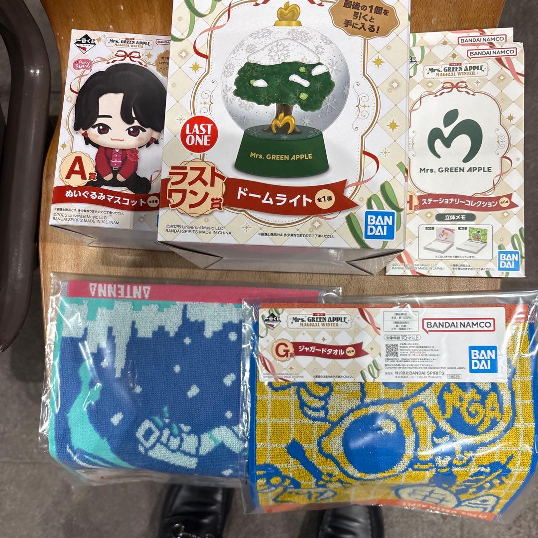 L*様 Mrs. GREEN APPLE ドームライト & マスコットセット 一