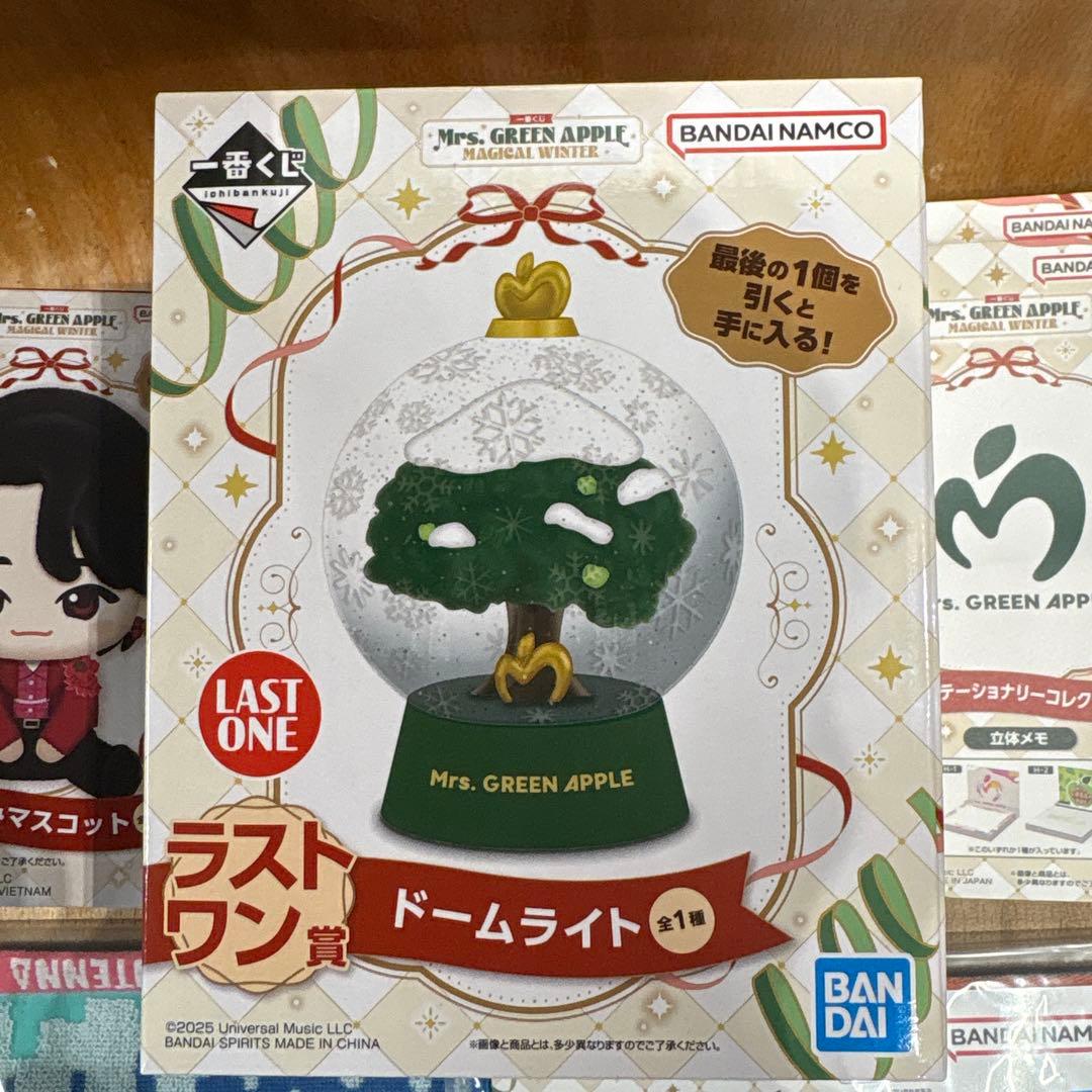 L*様 Mrs. GREEN APPLE ドームライト & マスコットセット 一