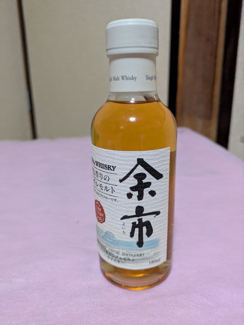 古酒 ニッカシングルモルト余市旧ラベル、 シェリー&スイート 180ml