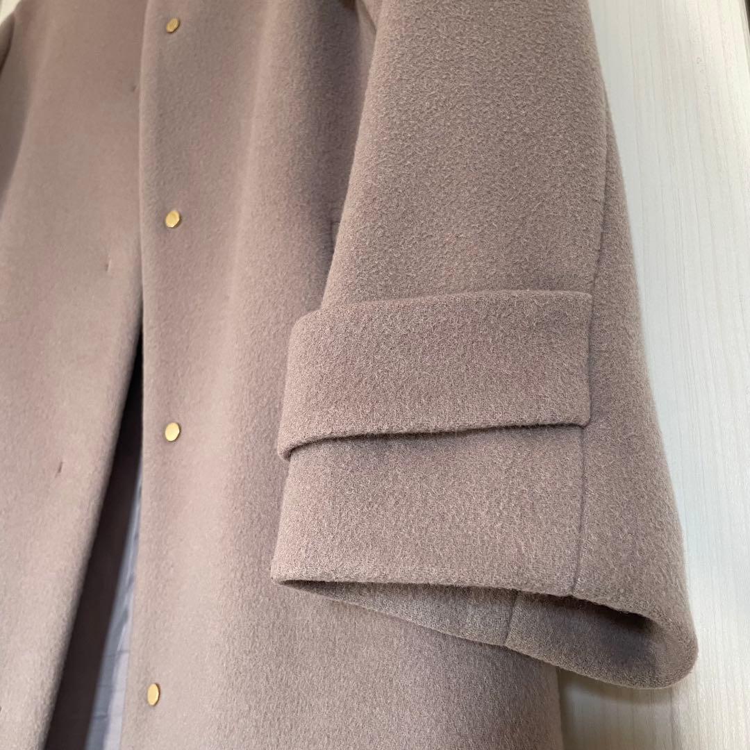 ド*.様 UNITED ARROWS ノーカラー コート