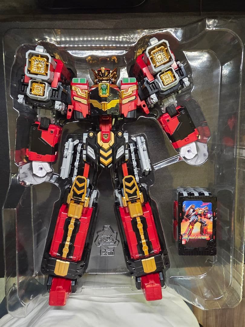 メタルカードボット　ブラストレイン　超合金　　バンダイ　韓国トイ　 変形ロボ