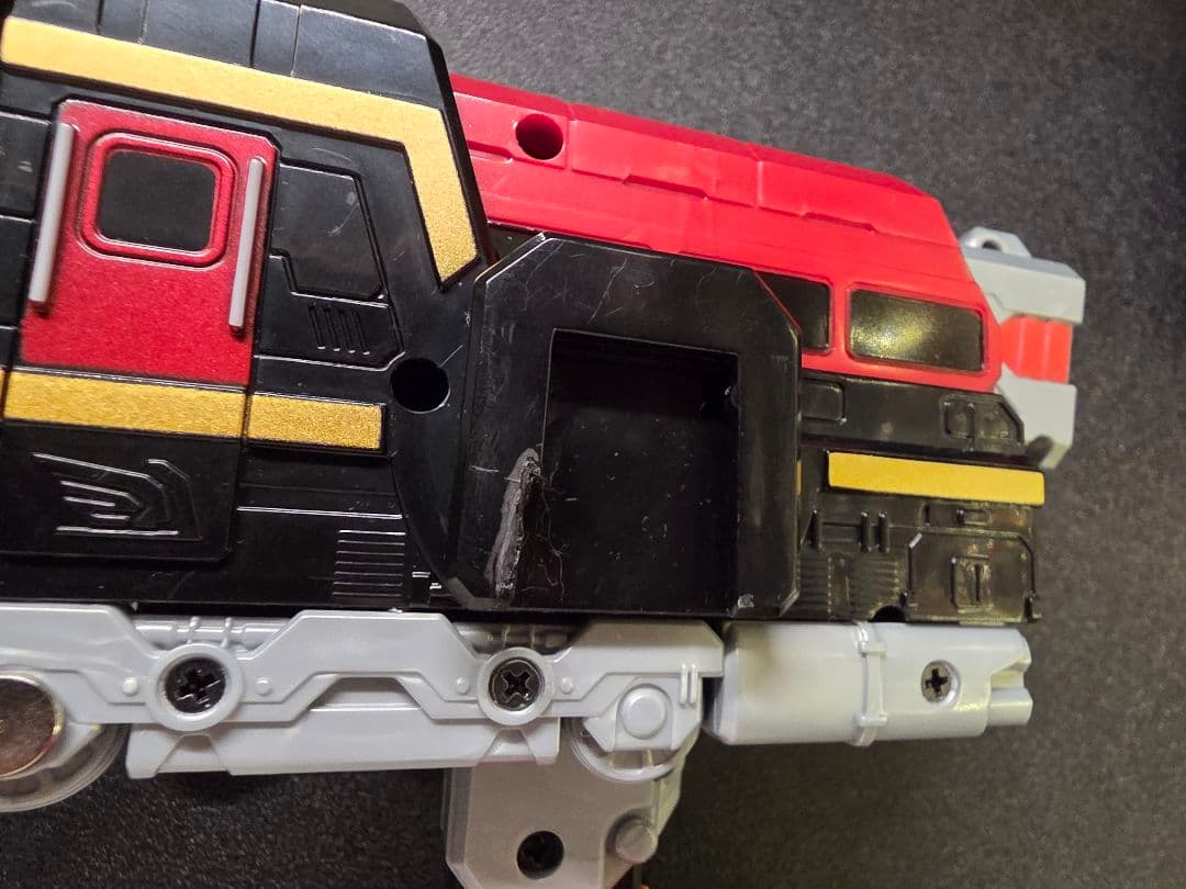 メタルカードボット　ブラストレイン　超合金　　バンダイ　韓国トイ　 変形ロボ