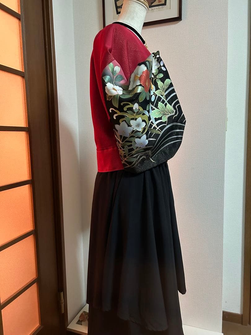 一点もの高級振り袖3wayKIMONO FUKU